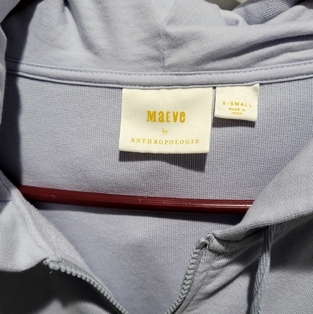 Maeve Colorblocked Zip-Up Hoddie - Picture 5 of 10